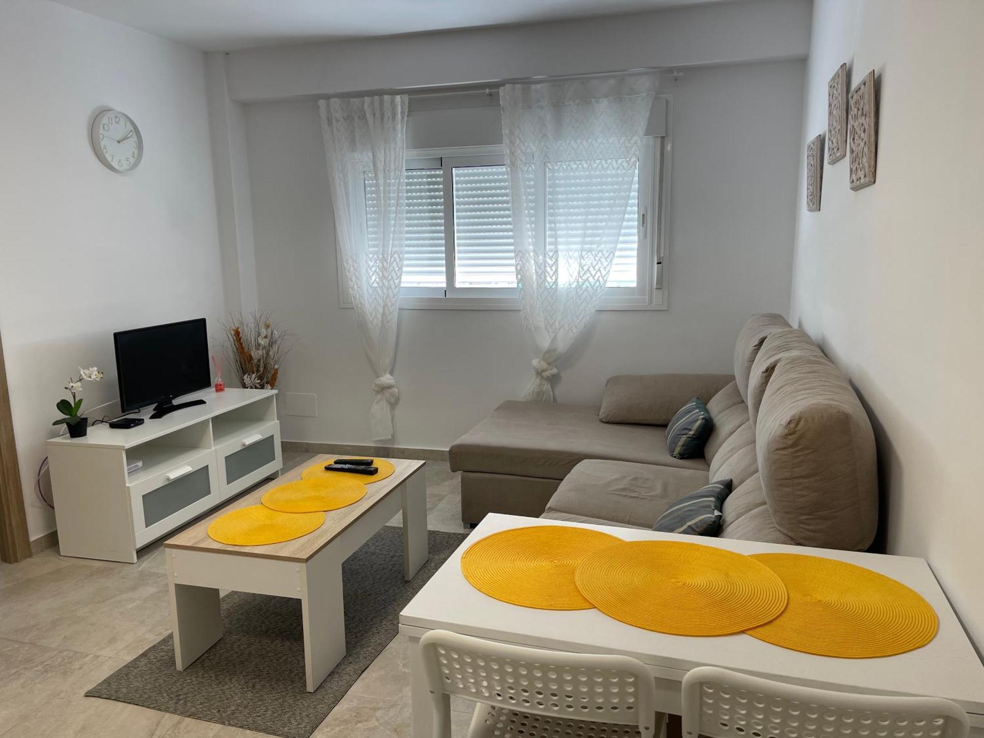 Huelin Playa Apartment Malaga Bagian luar foto